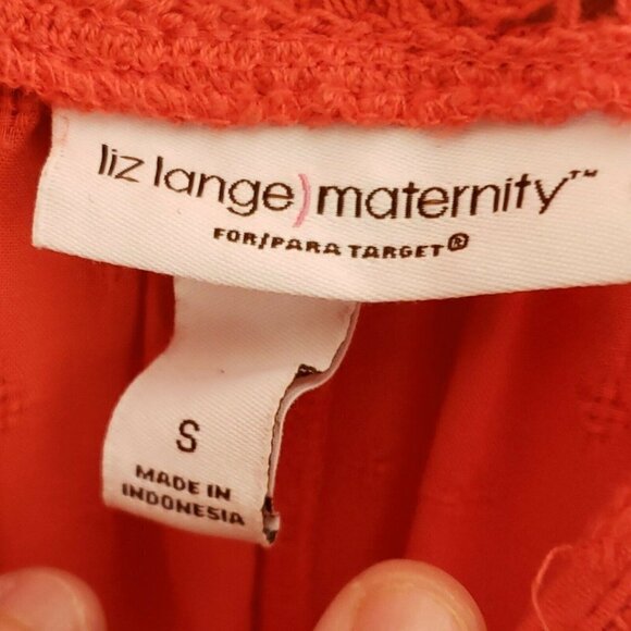 Liz Lange Maternity Sleeveless Flowy Top Small - Picture 5 of 6